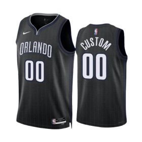 NBA Orlando Magic Trikot Personalisierung Nike 2022-23 City Edition Schwarz Swingman - Herren